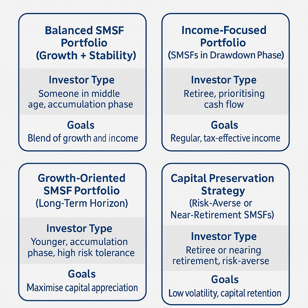 SMSF Portfolio Ideas Infographic